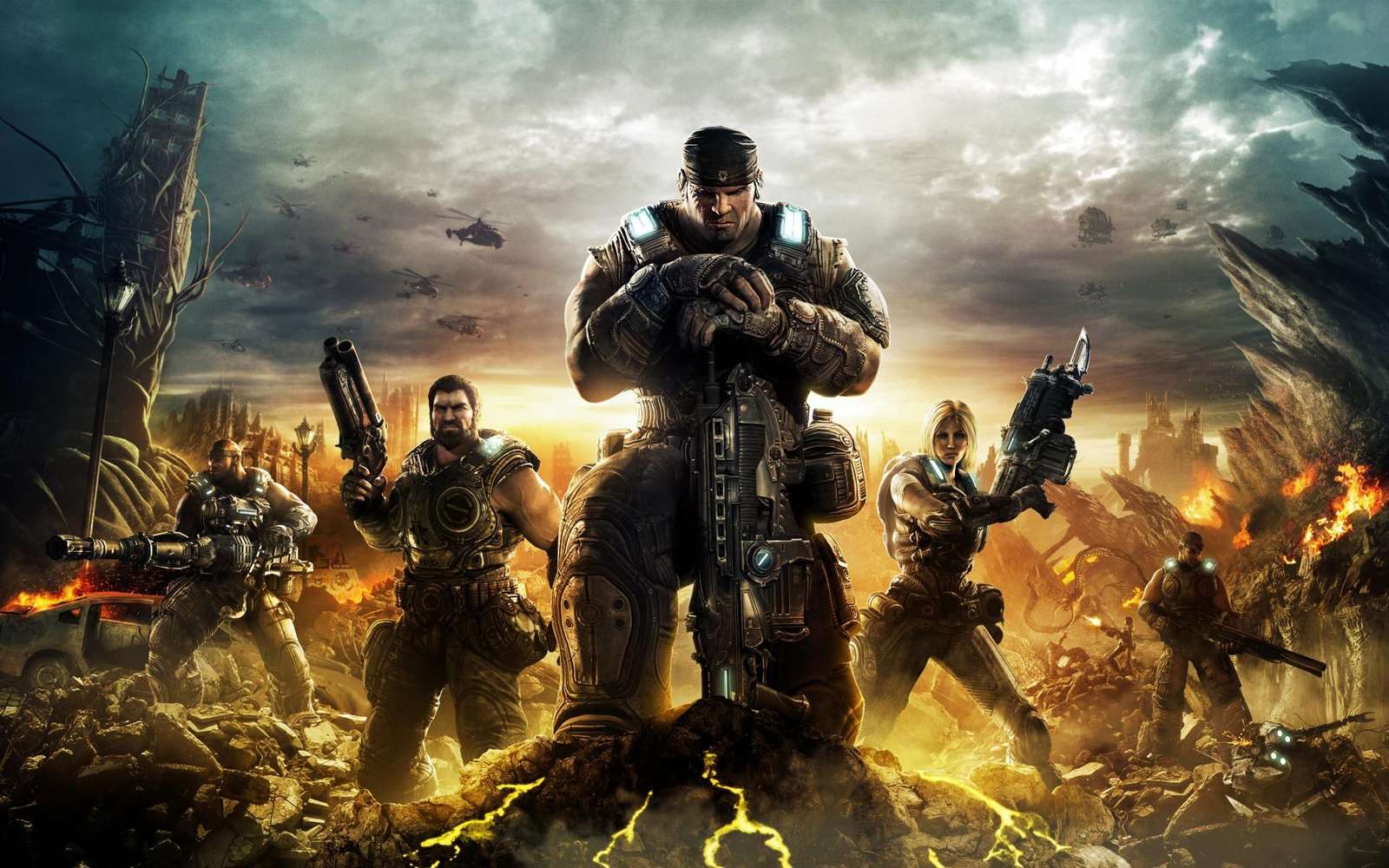 Epic Gamer Squad Poster Wall Art
