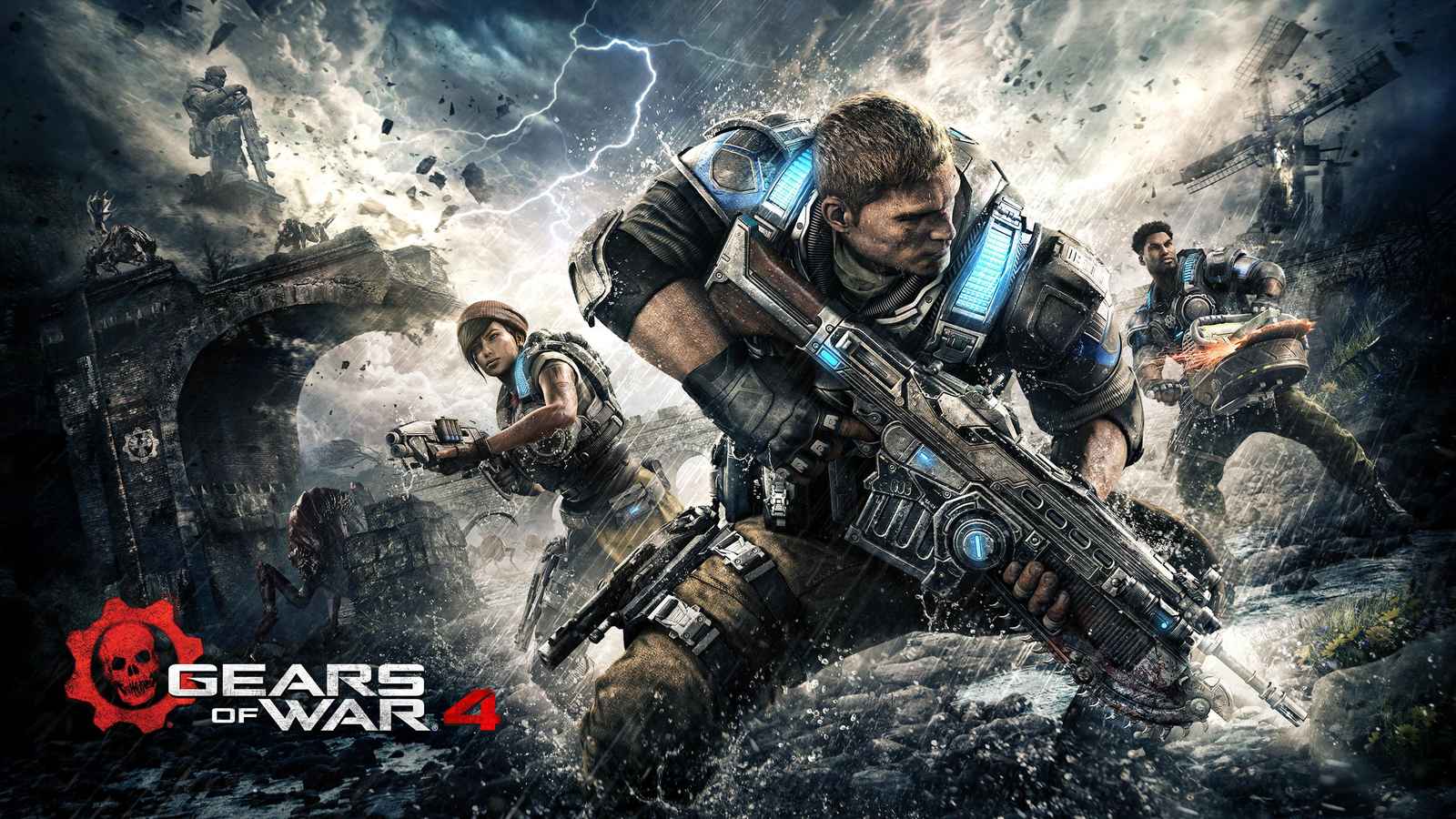 Gears of War 4 Action Scene Wall Art