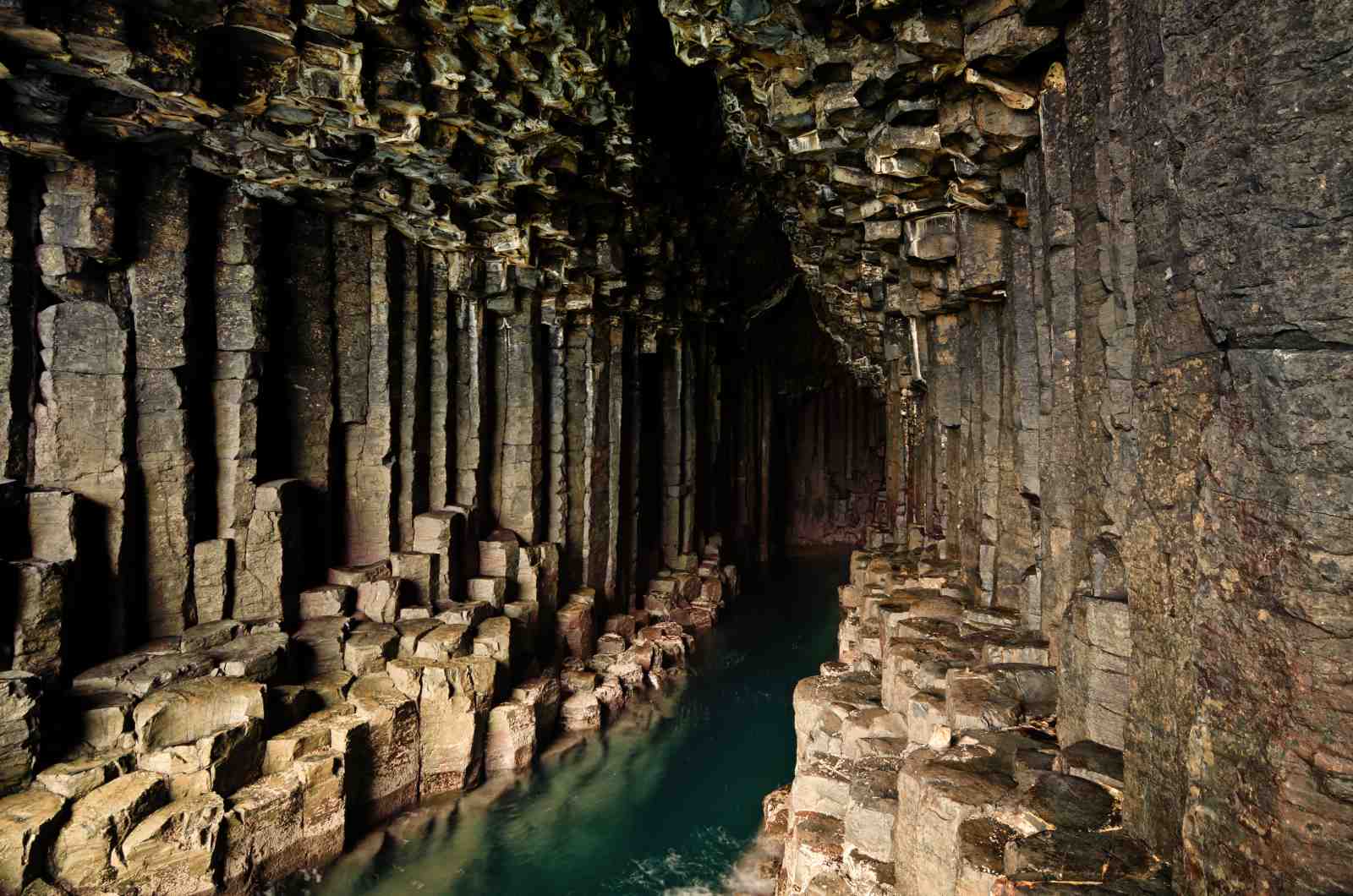 Nature's Cathedral Basalt Columns Wall Art
