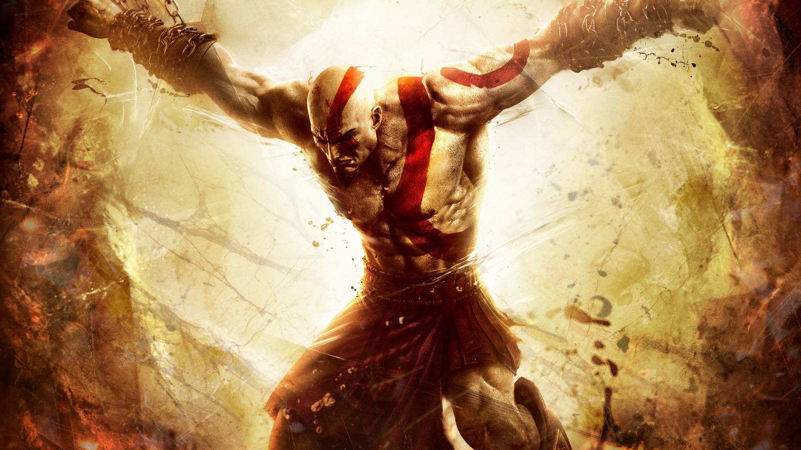 Epic Kratos Battle Ready Wall Art