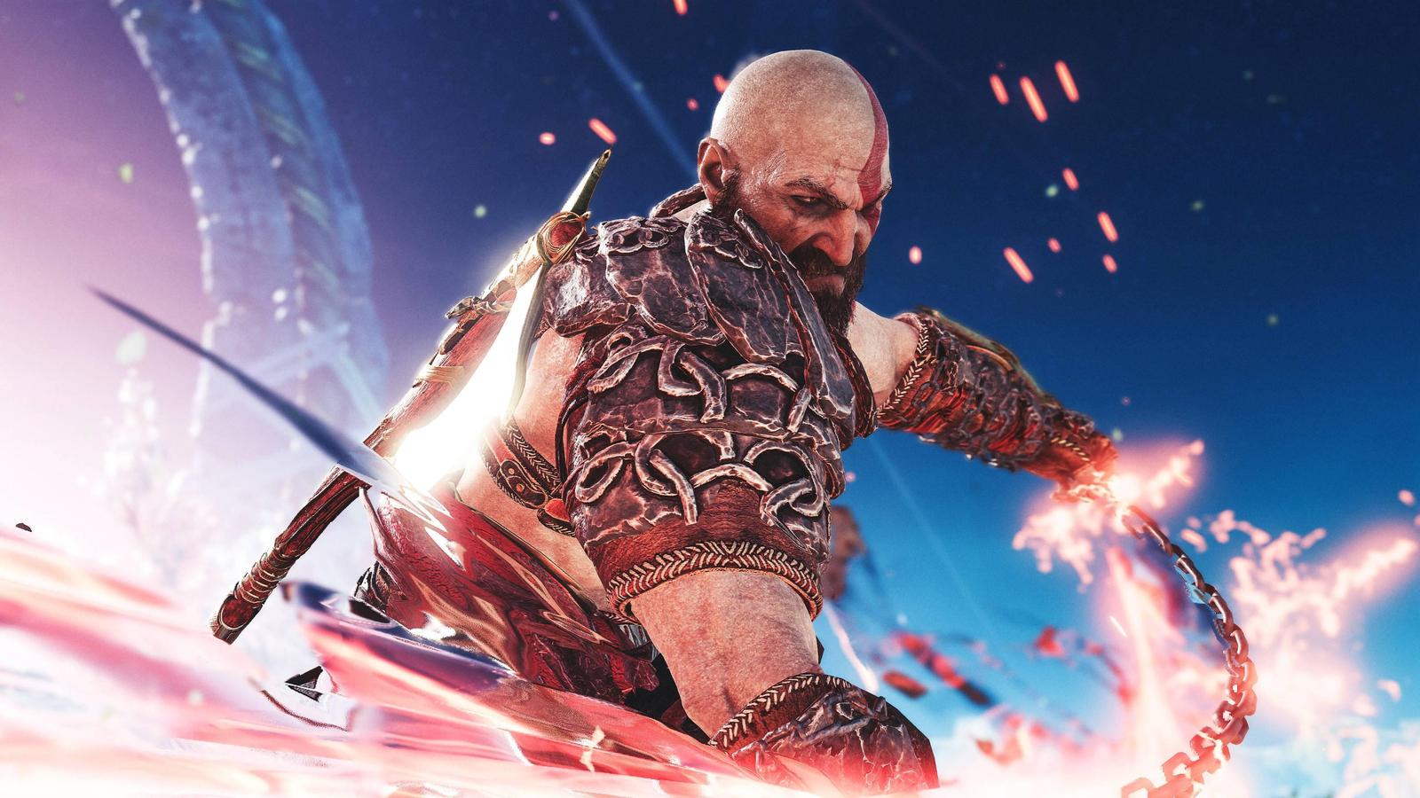 Kratos Battle Ready Wall Art