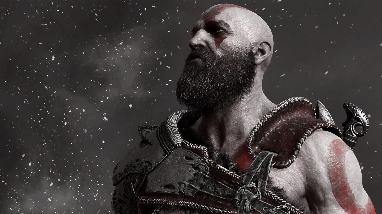 Epic Kratos Warrior Wall Art
