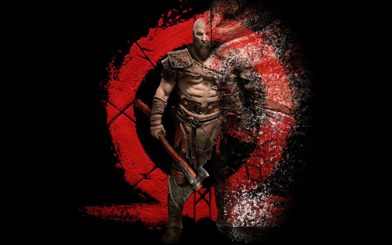 Kratos God of War Fury Wall Art