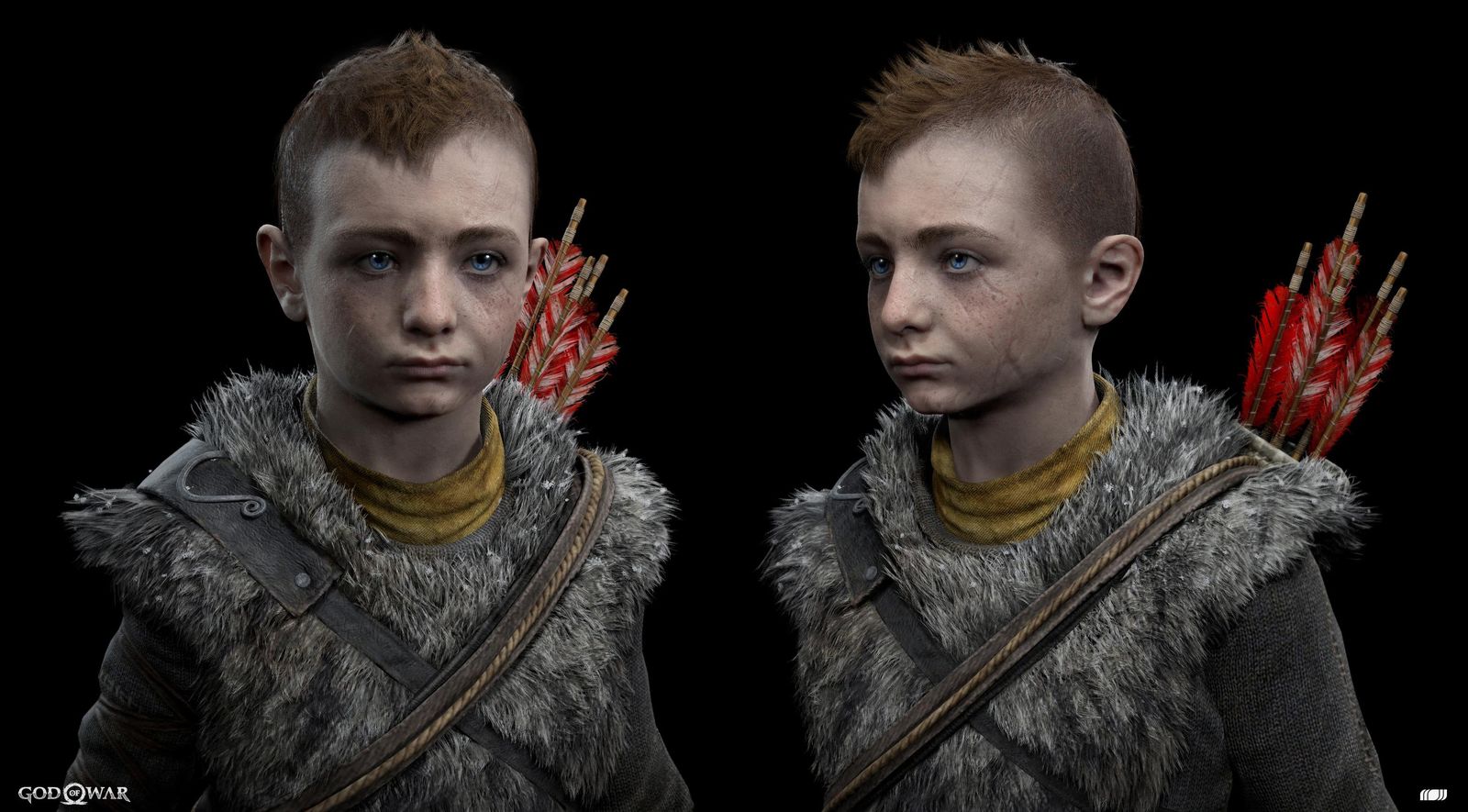 Atreus 'Boy' God of War Wall Art