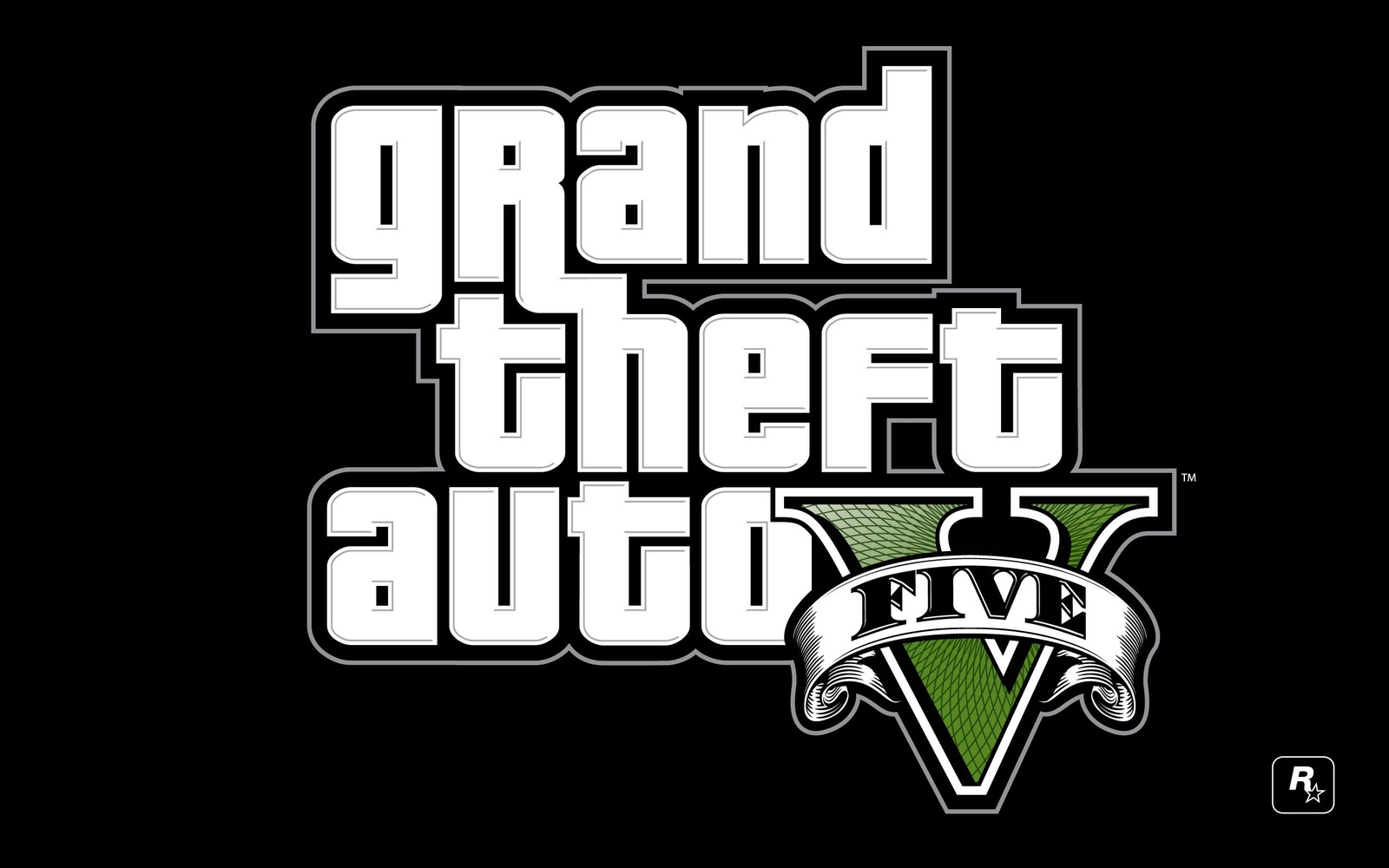 Grand Theft Auto V Logo Wall Art for Gamers
