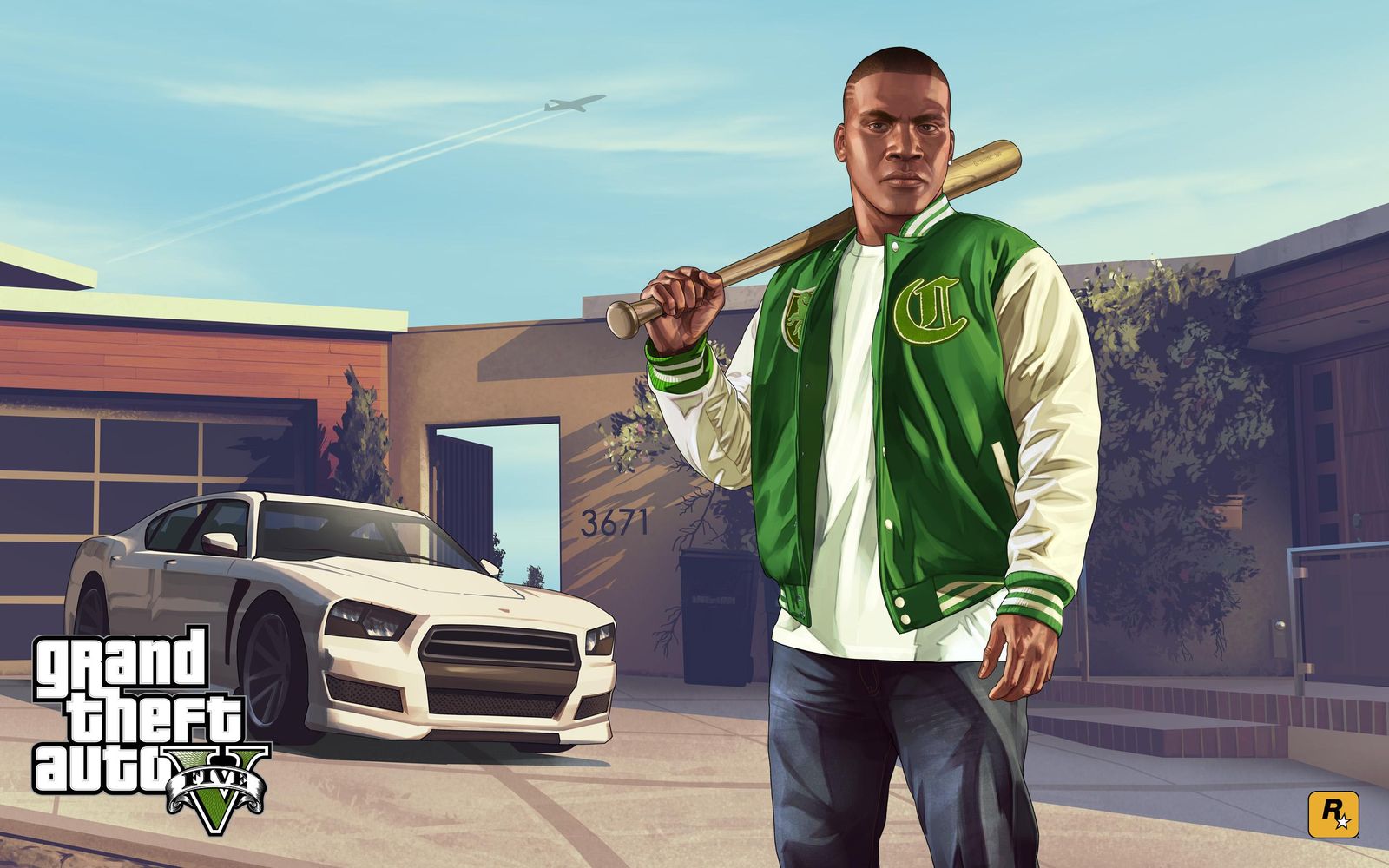 Grand Theft Auto V Franklin Wall Art