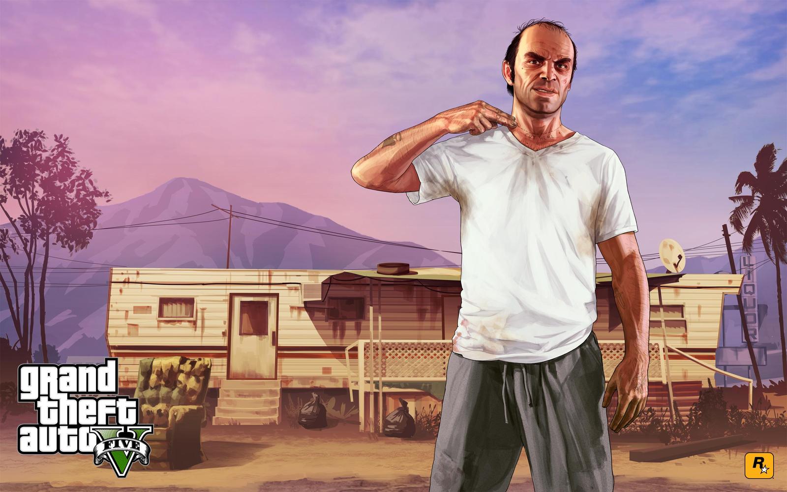 Trevor Philips Grand Theft Auto V Wall Art