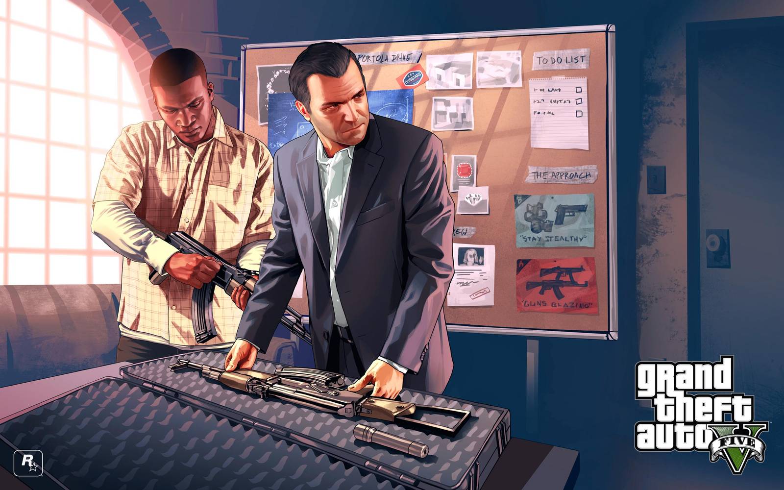 Grand Theft Auto V "The Approach" Wall Art
