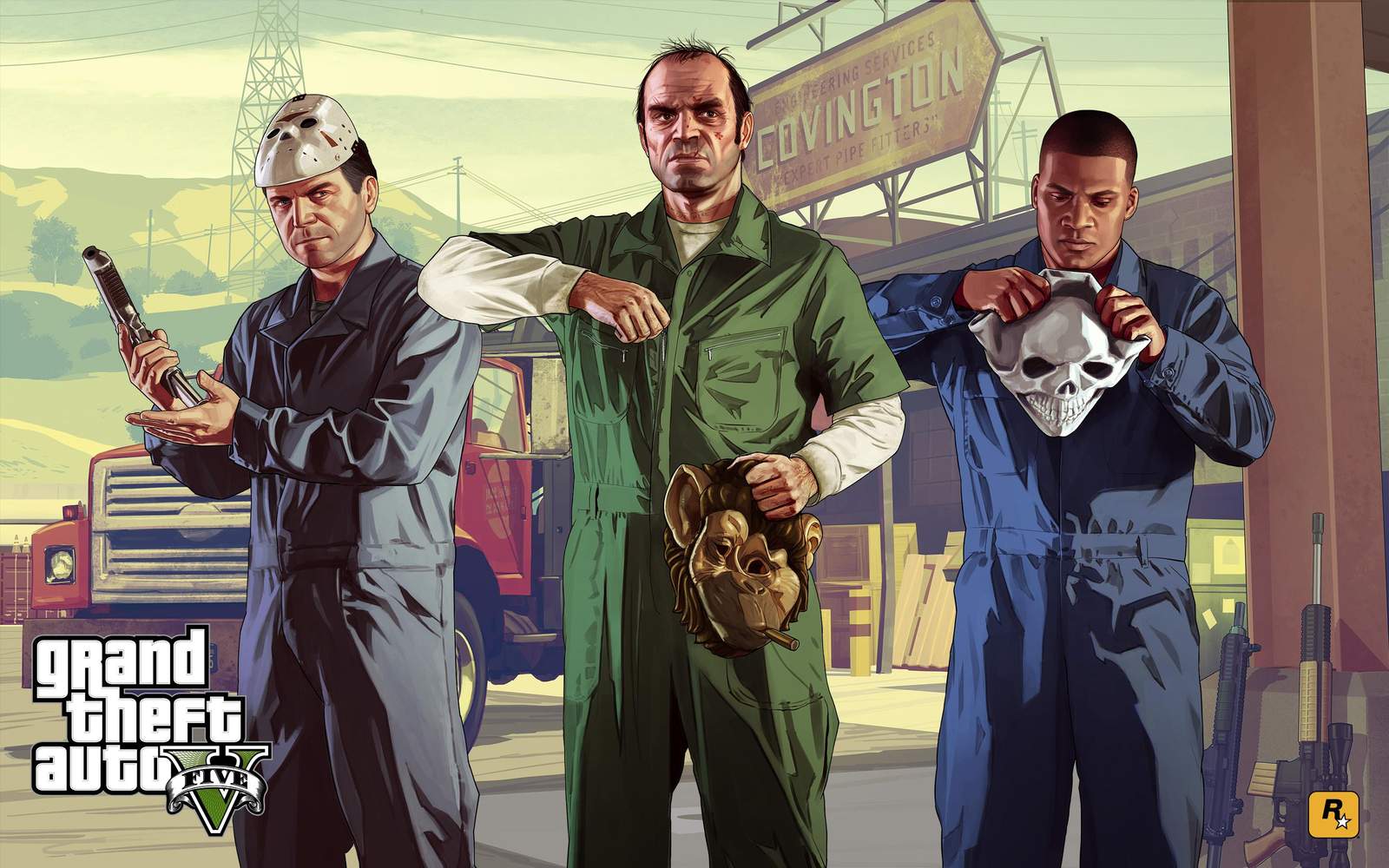 Grand Theft Auto V Trio Wall Art