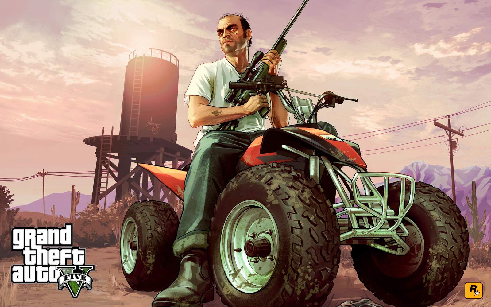 Trevor's Wild Ride Grand Theft Auto V Wall Art