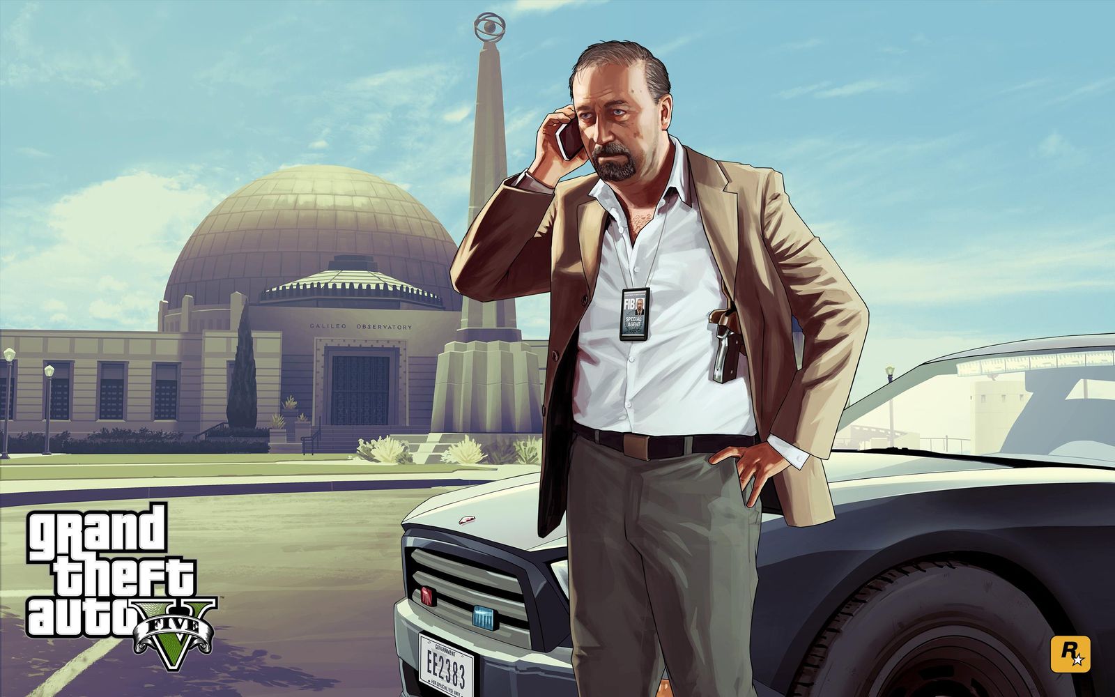 GTA V FIB Agent Wall Art