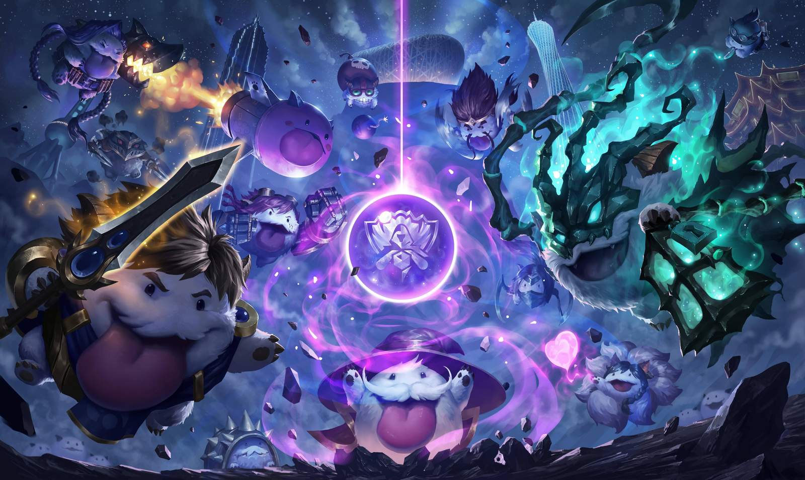 Epic Poro Battlegrounds Wall Art