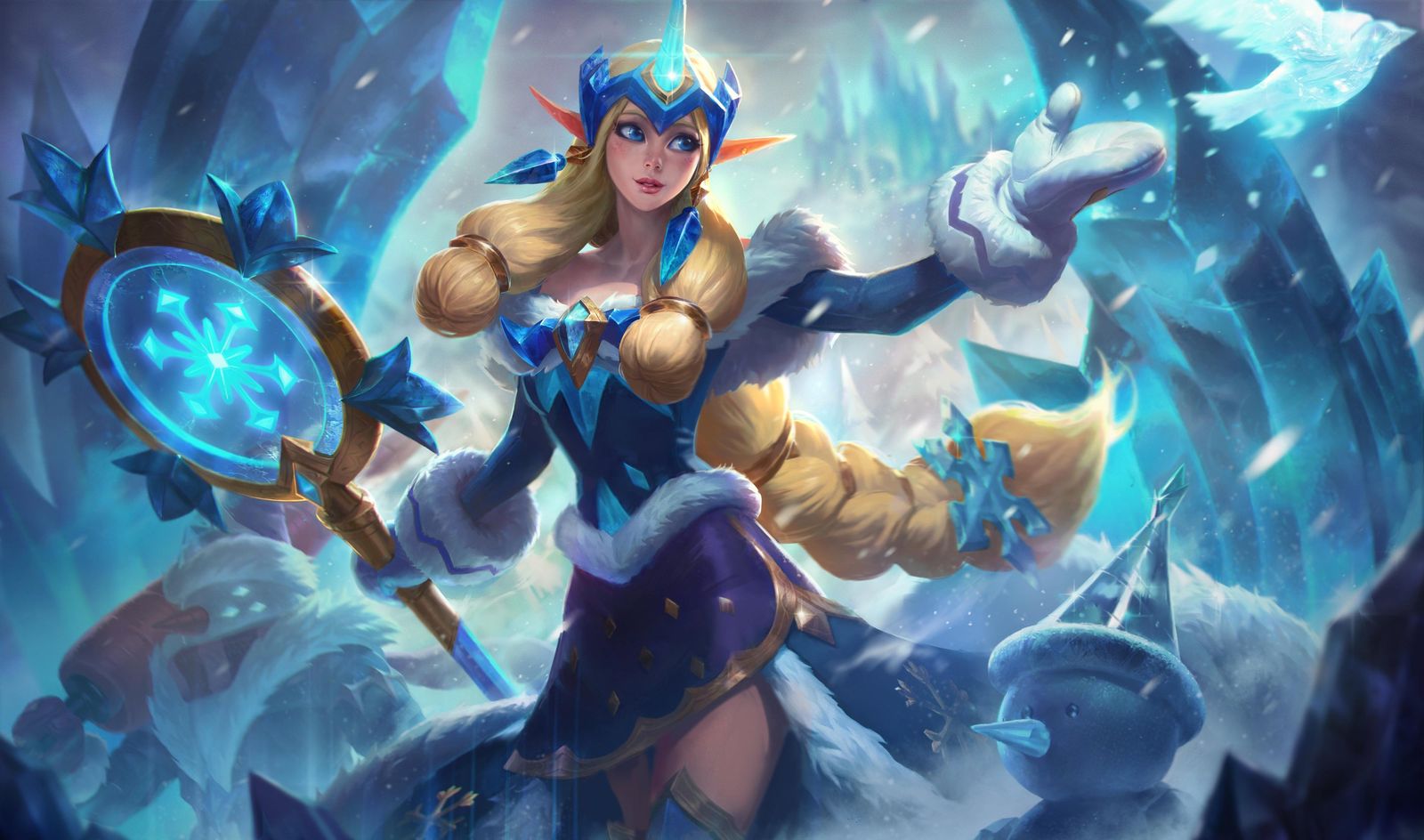 Winter Enchantress League Wall Art