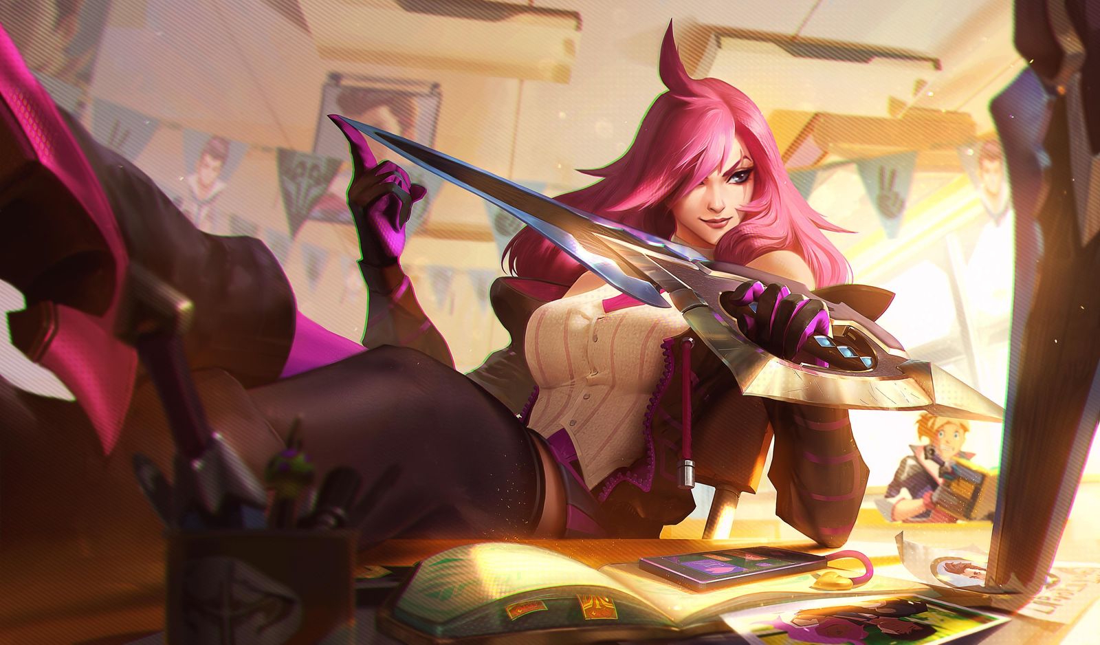 Kai'Sa Gaming Champion Art Wall Art