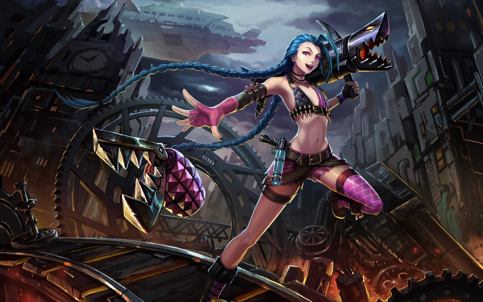 Jinx Chaos Unleashed "Get Jinxed" Wall Art