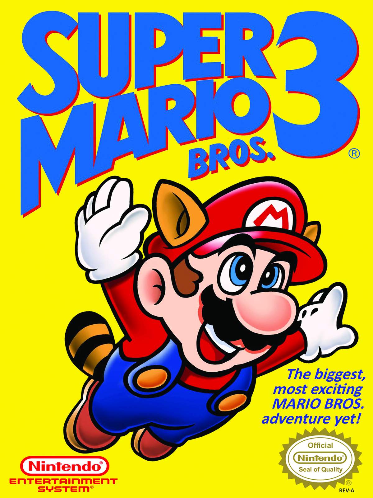 Super Mario Bros. 3 Raccoon Mario Wall Art