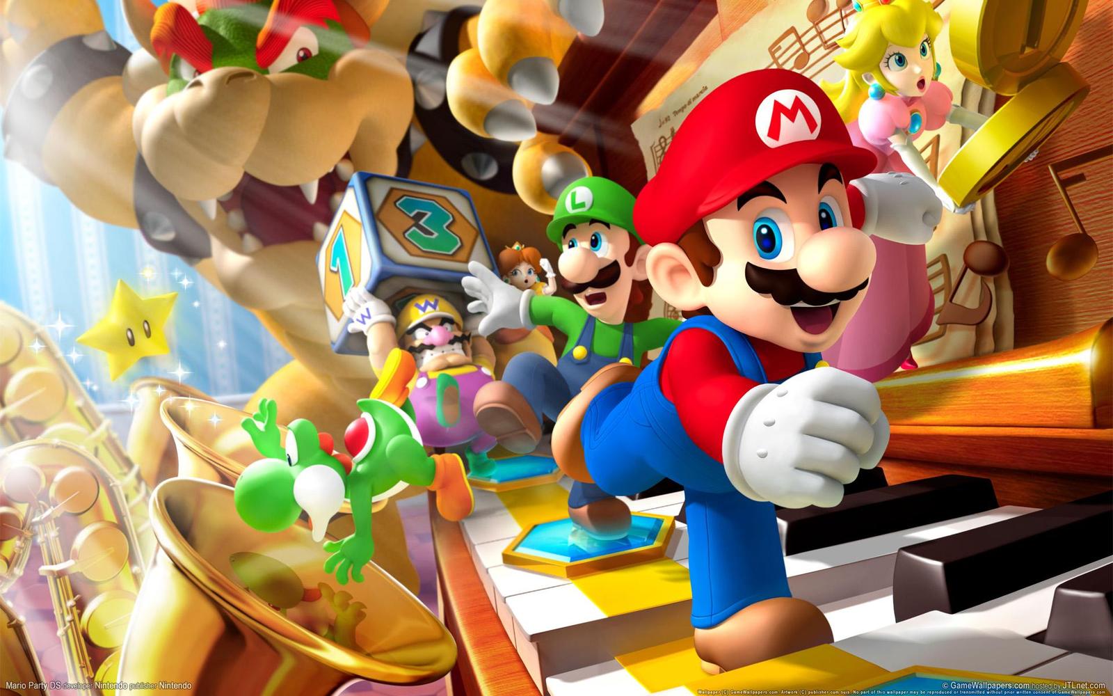 Mario & Friends Music Fun Wall Art