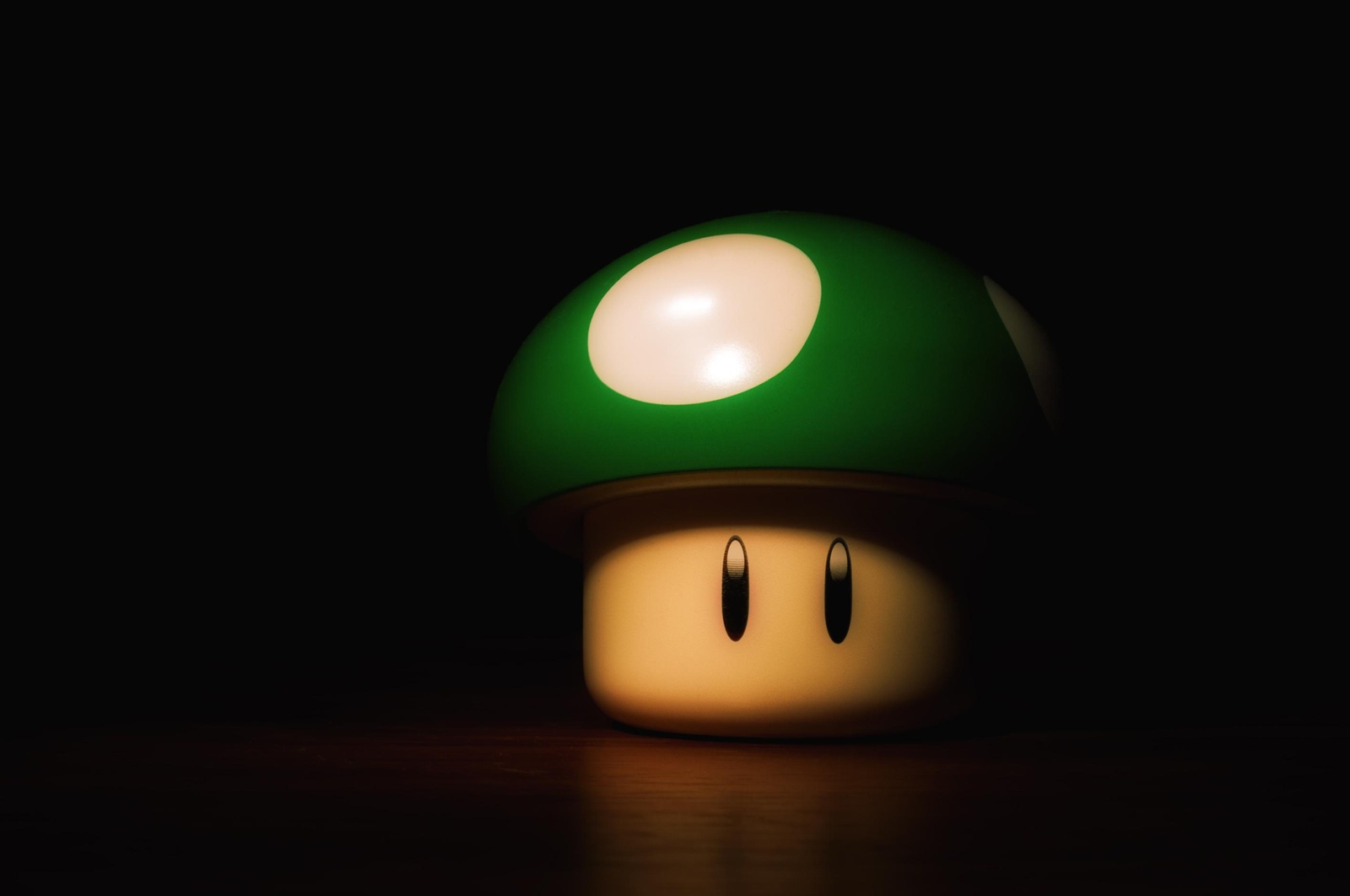 Retro Mushroom Glow: Iconic Game Room Wall Art