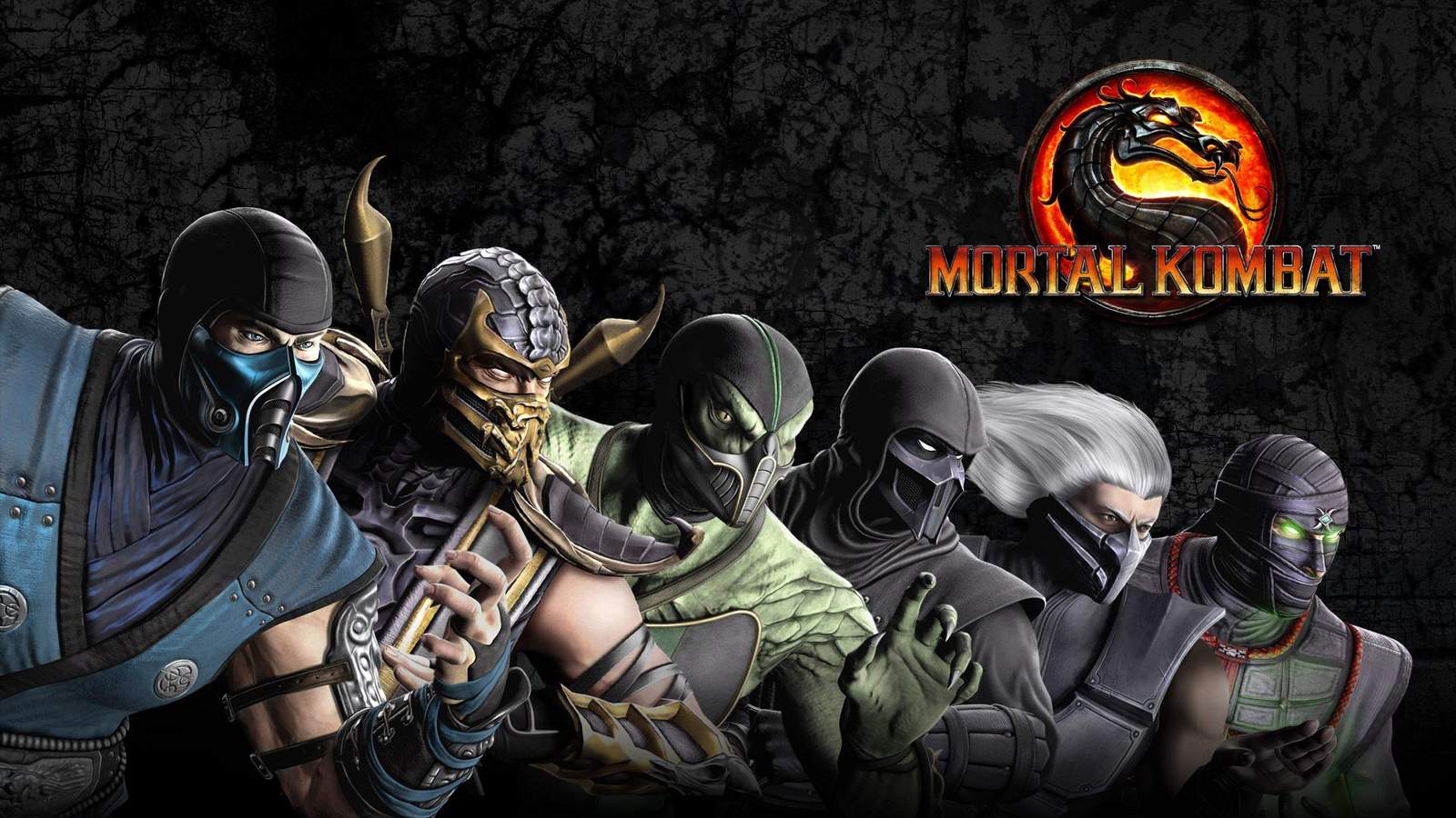 Mortal Kombat Iconic Fighters Wall Art