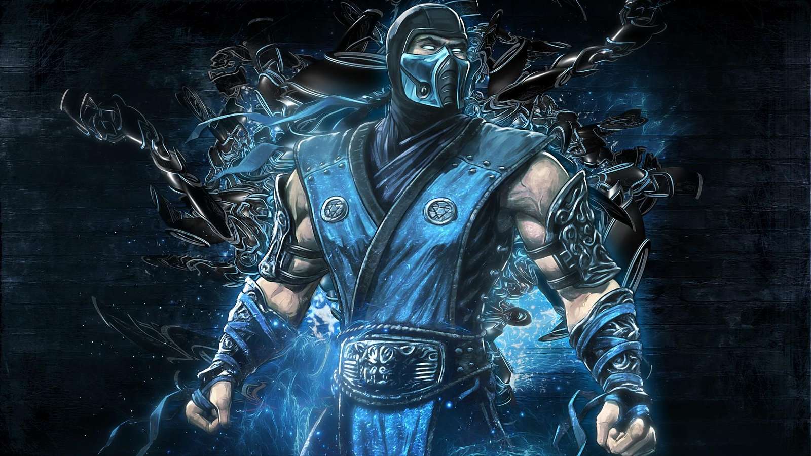 Sub-Zero's Arctic Fury Wall Art