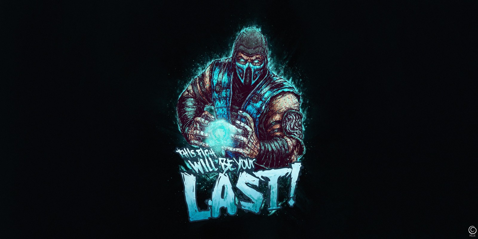 Sub-Zero "Your Last" Mortal Kombat Wall Art