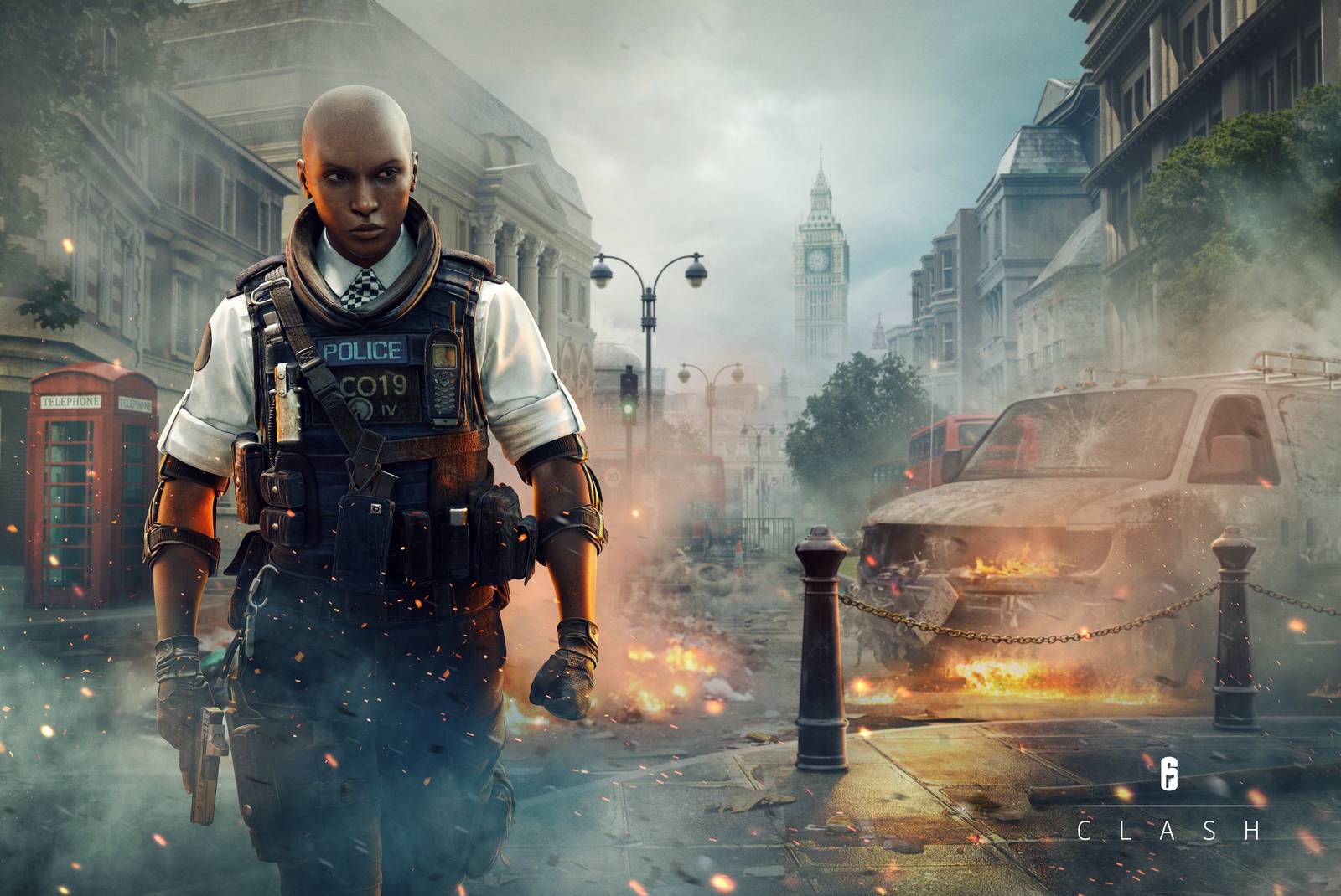 Elite Operator Clash London Streets Wall Art