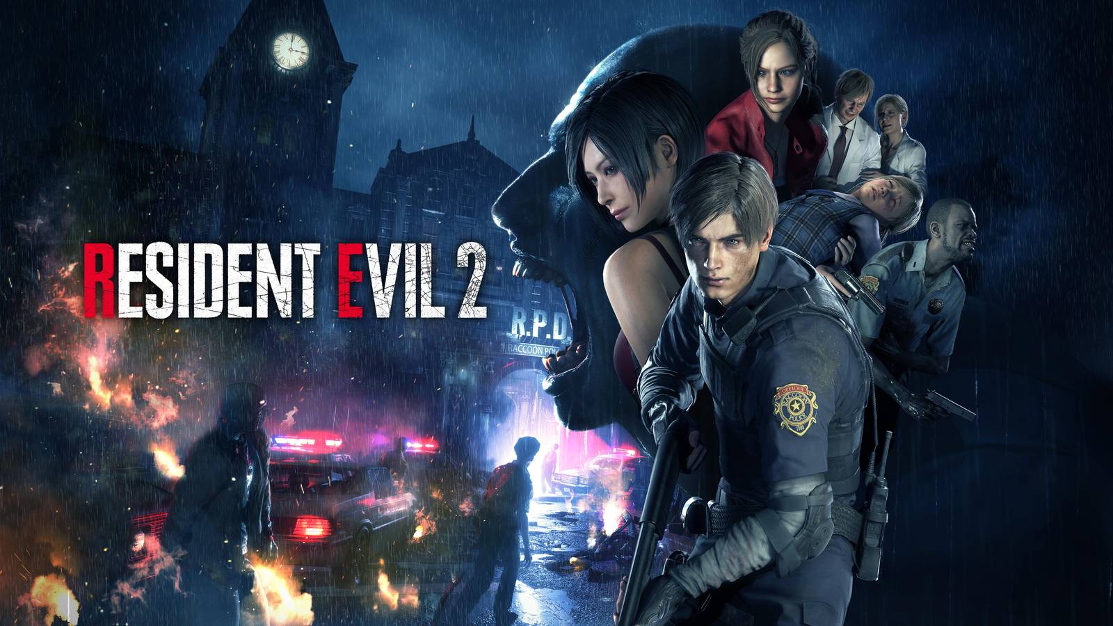 Resident Evil 2 Leon & Claire Wall Art