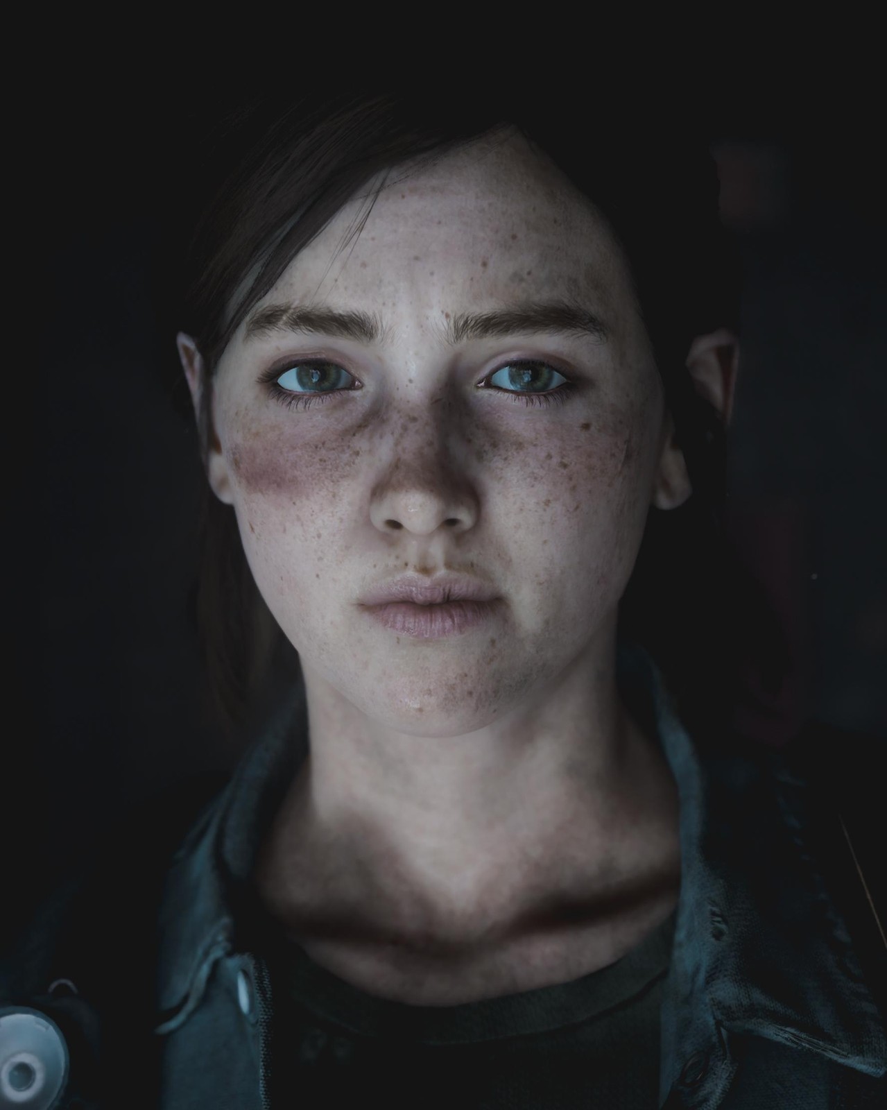 Ellie Williams Intense Portrait Wall Art
