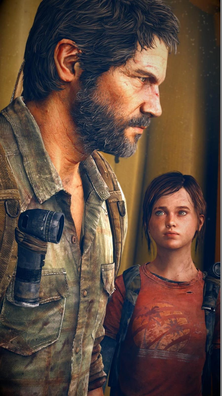 Joel & Ellie "The Last of Us" Wall Art