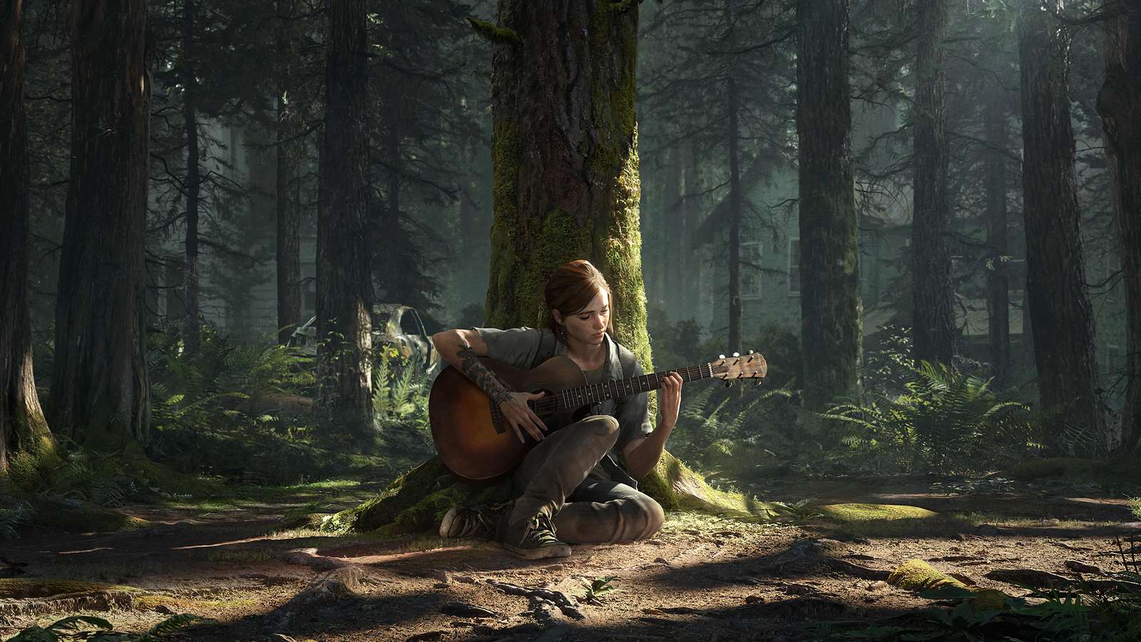 Ellie's Forest Serenade "The Last of Us" Wall Art