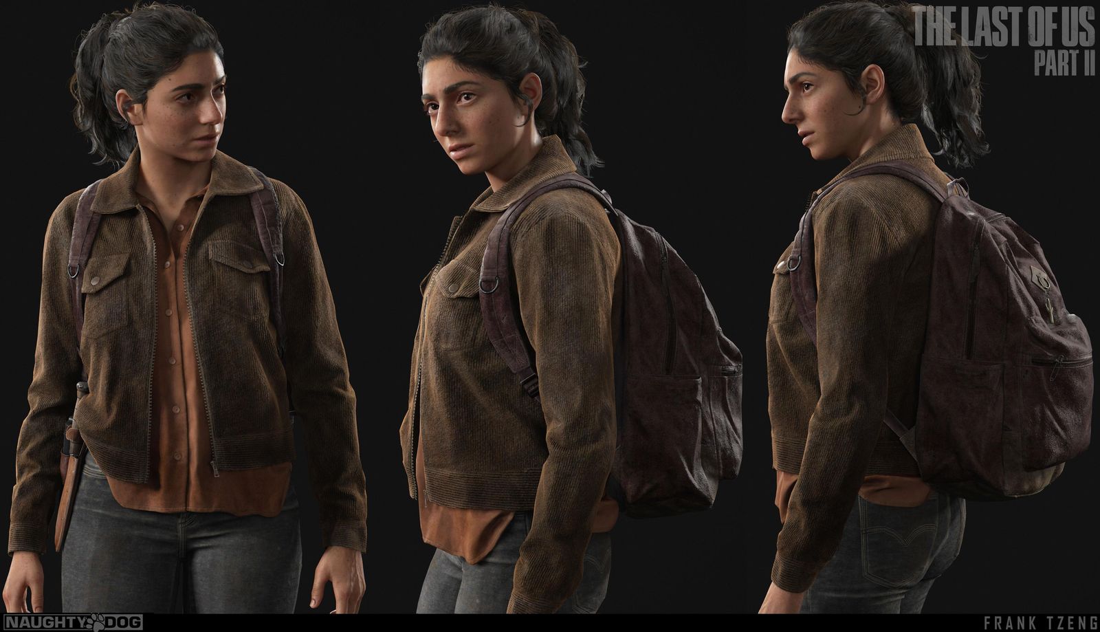 Dina The Last of Us Part II Wall Art