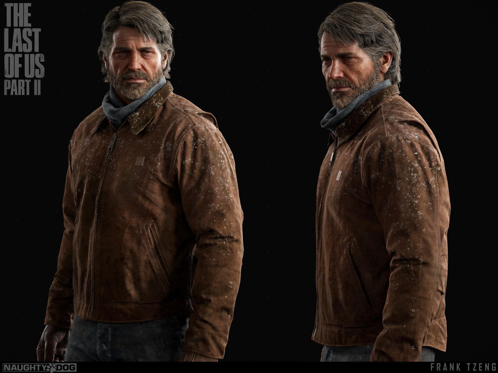 Joel Miller Last of Us Part II Wall Art