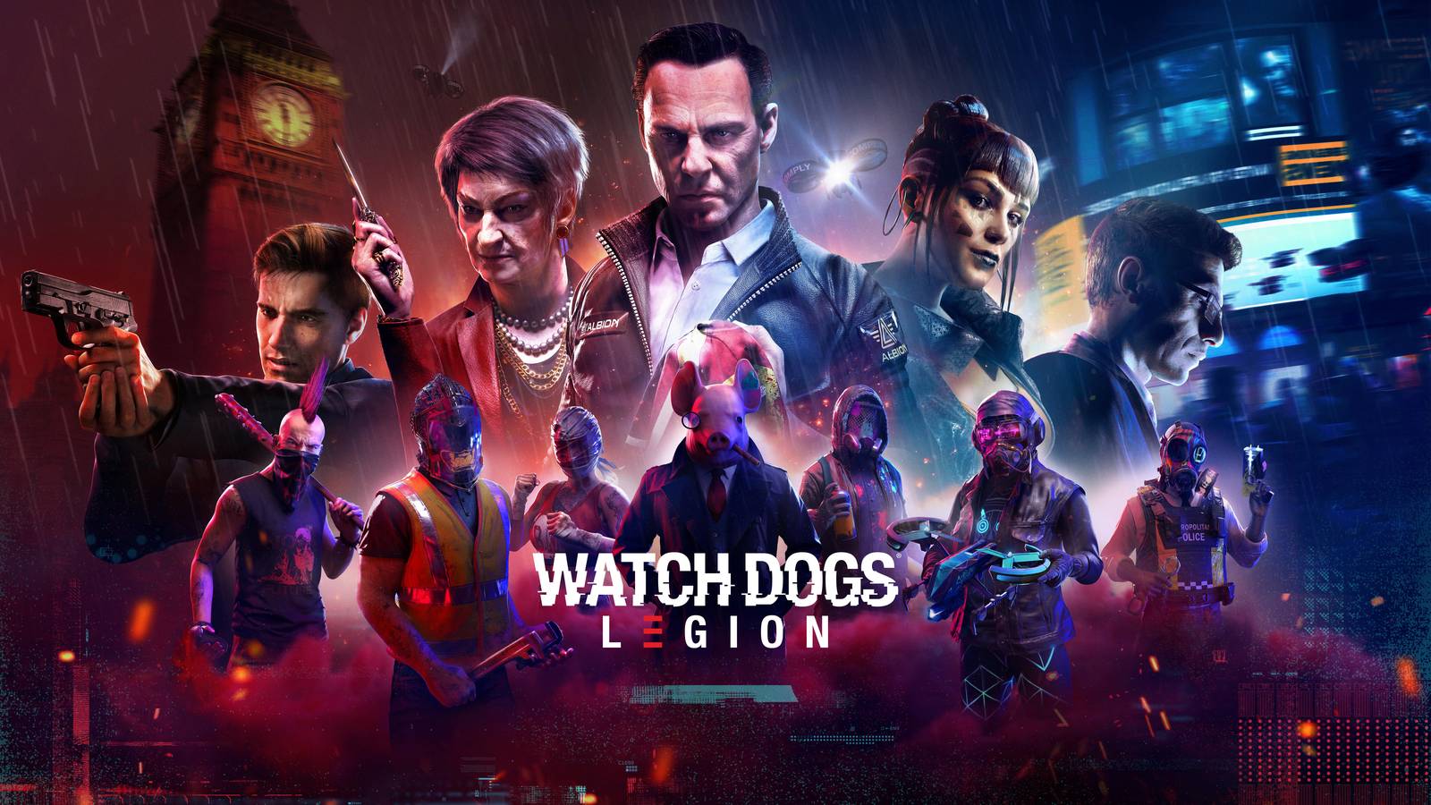 Watch Dogs Legion Dystopian London Wall Art