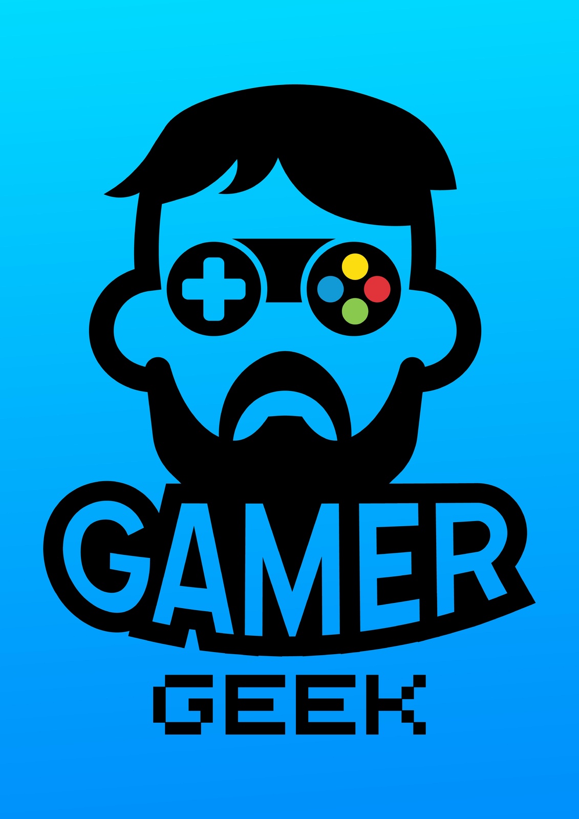 Gamer Geek Art Wall Art