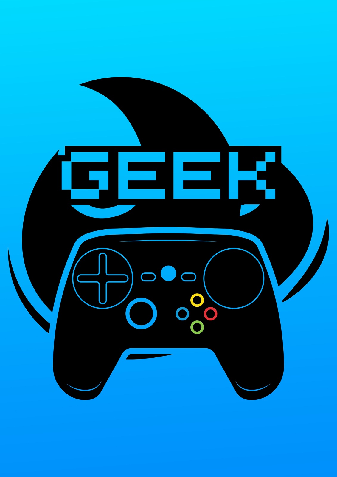 Epic Gaming Controller Geek Wall Art