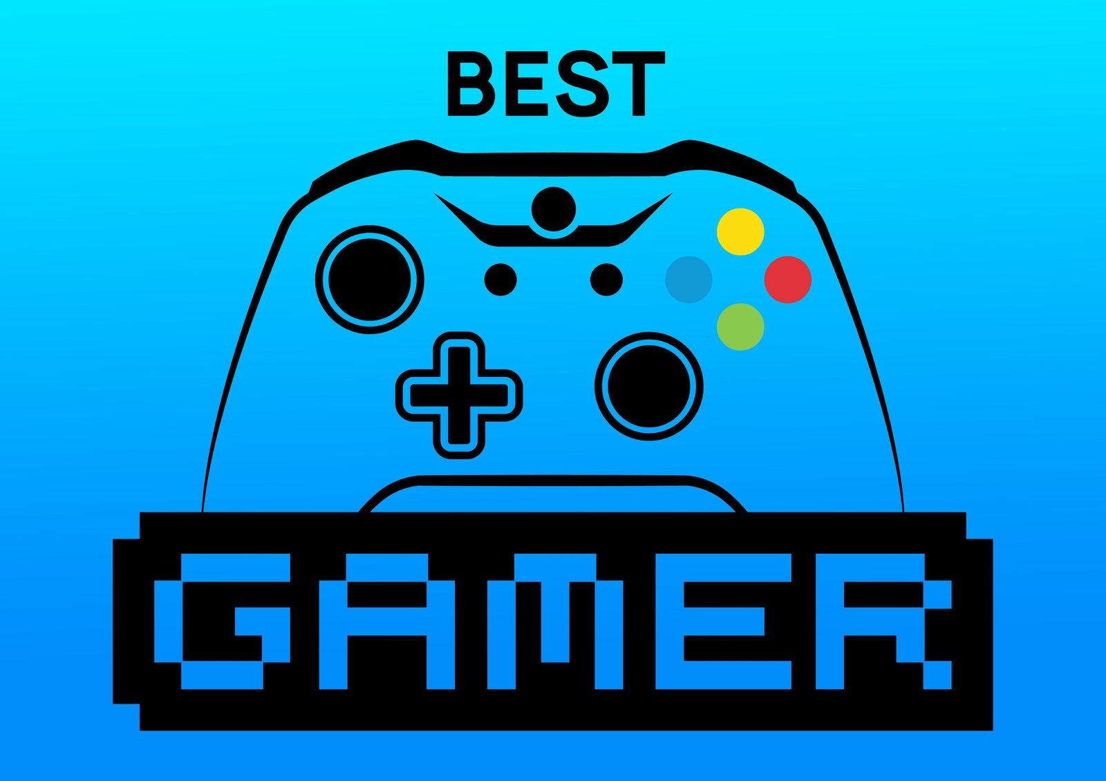Best Gamer Controller Graphic Wall Art