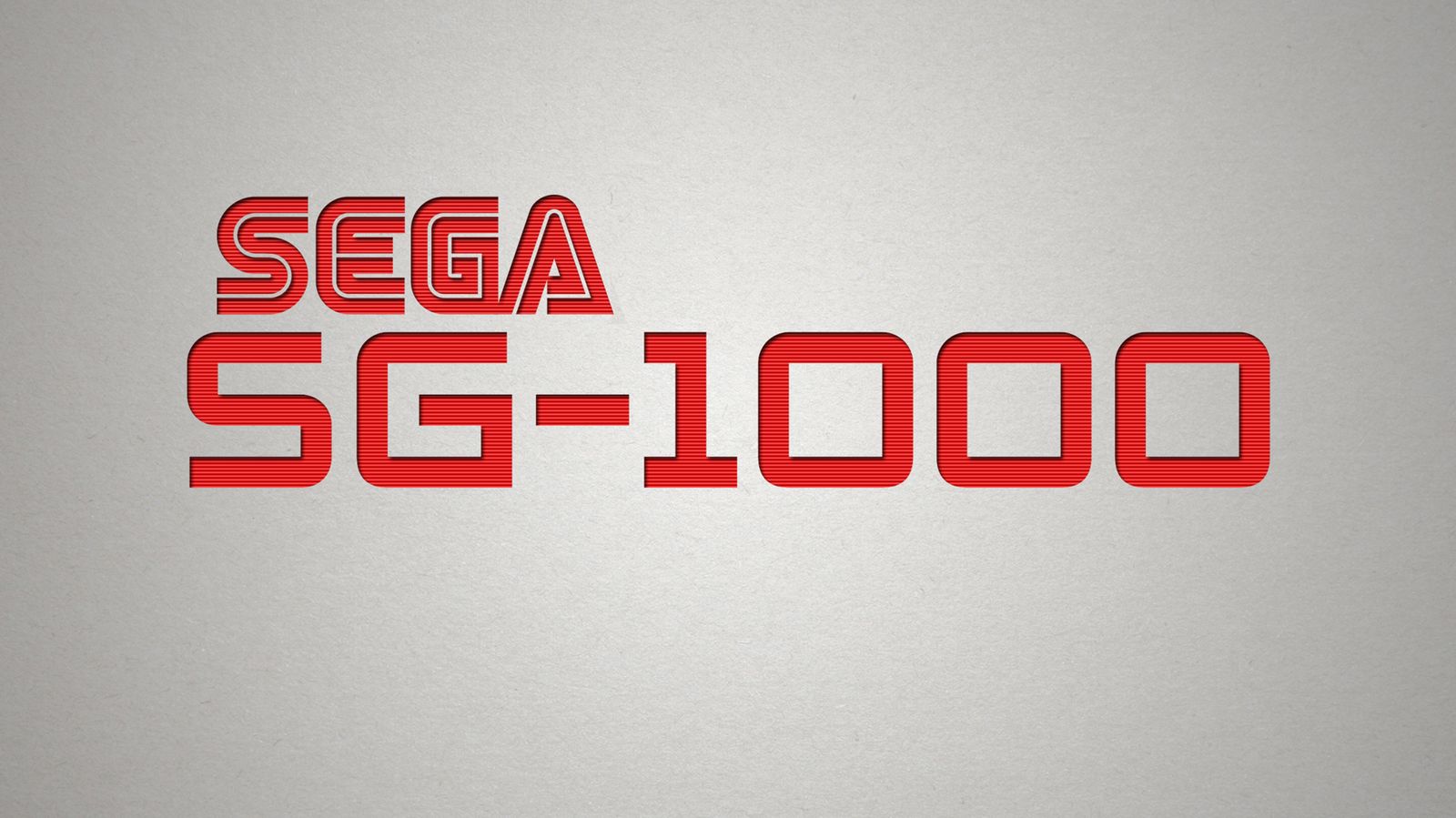 Retro SEGA SG-1000 Logo Wall Art