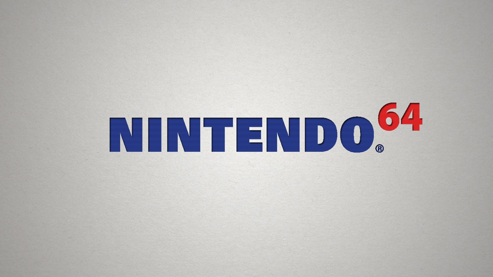 Retro Nintendo 64 Logo Wall Art