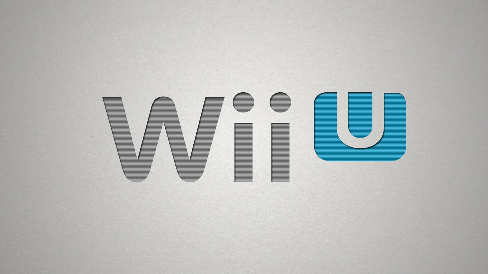 Retro Gaming Wii U Logo Wall Art