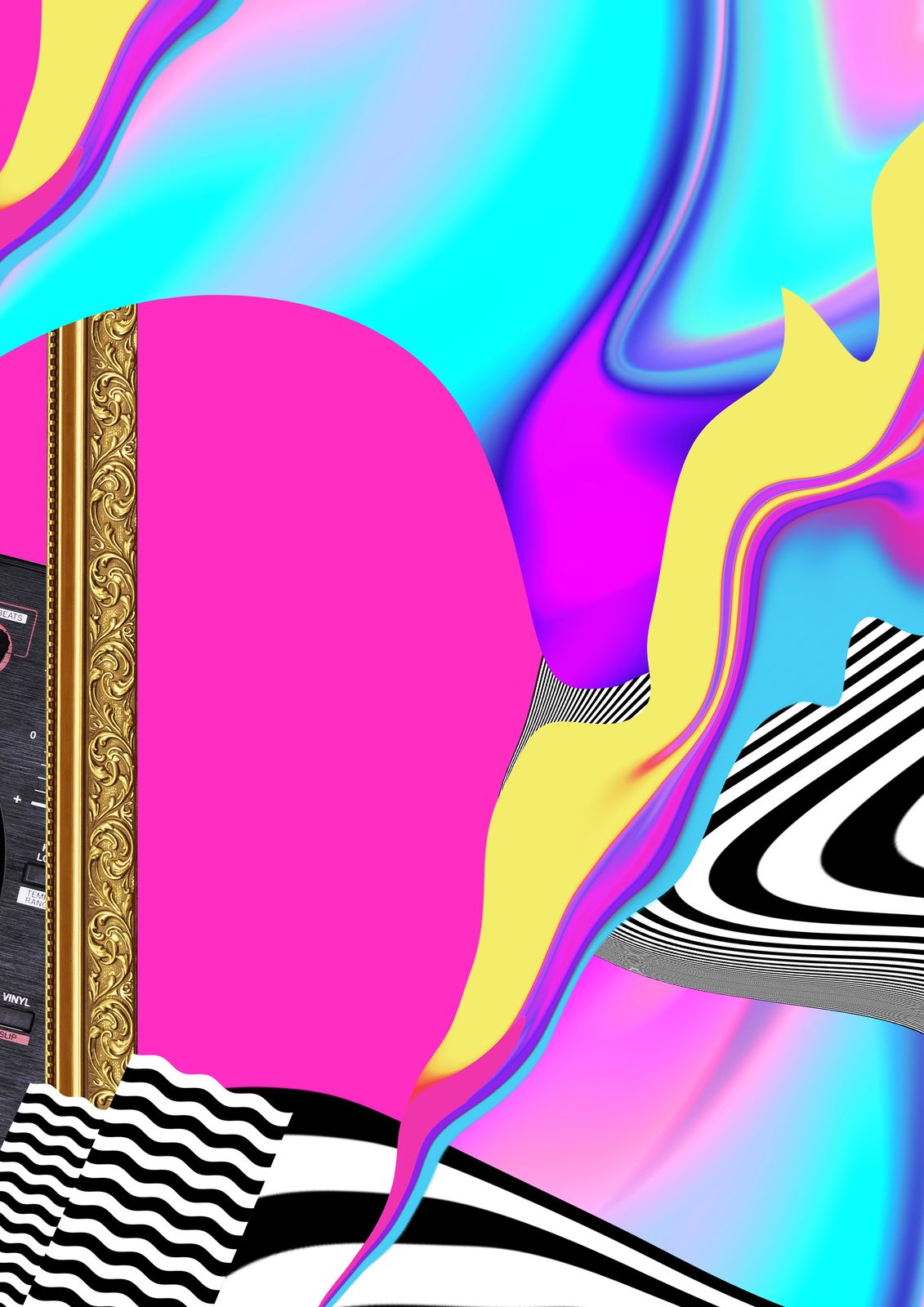 Vibrant Retro Pop Art Wall Art
