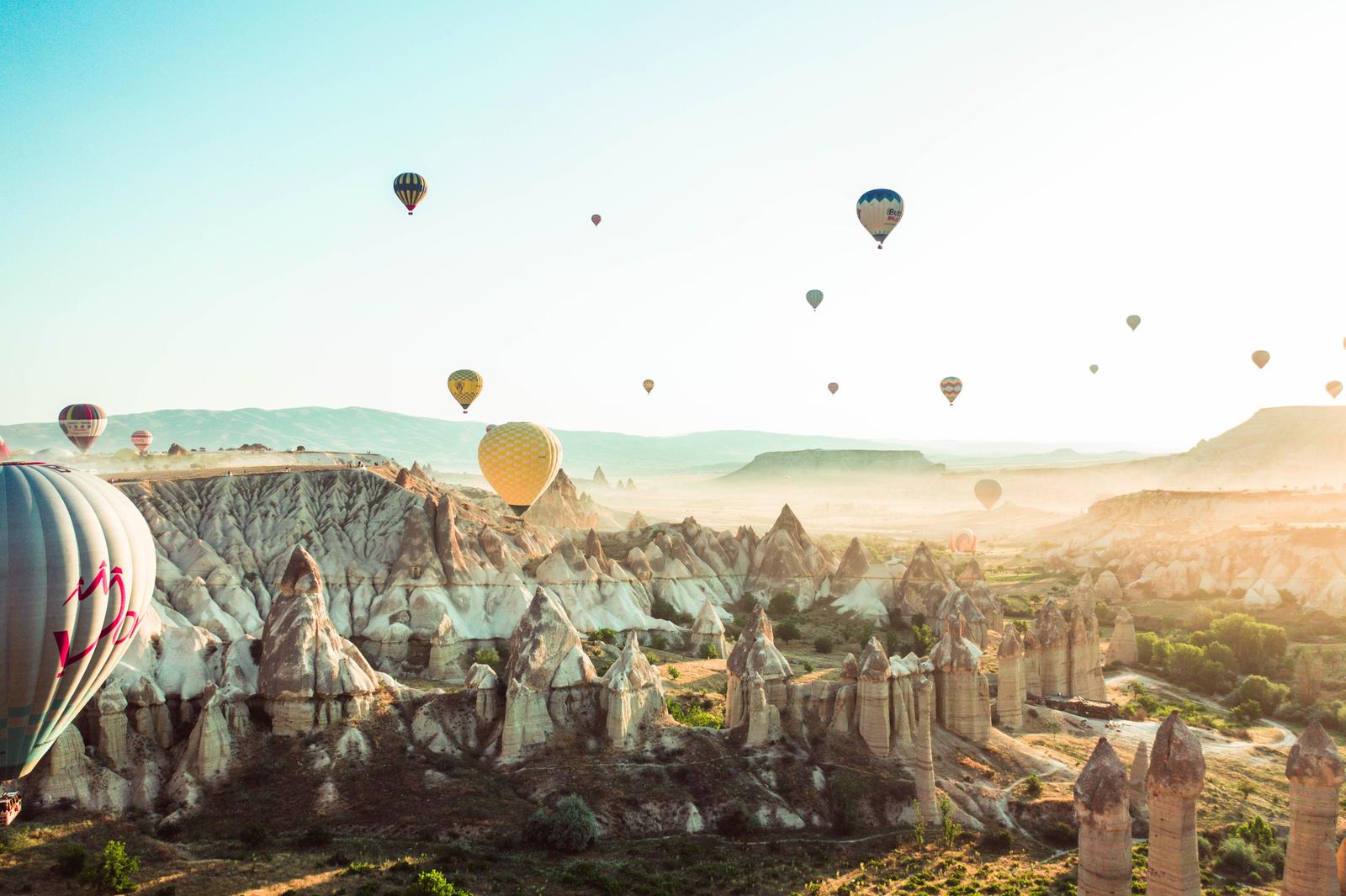 Cappadocia Hot Air Balloons Wall Art