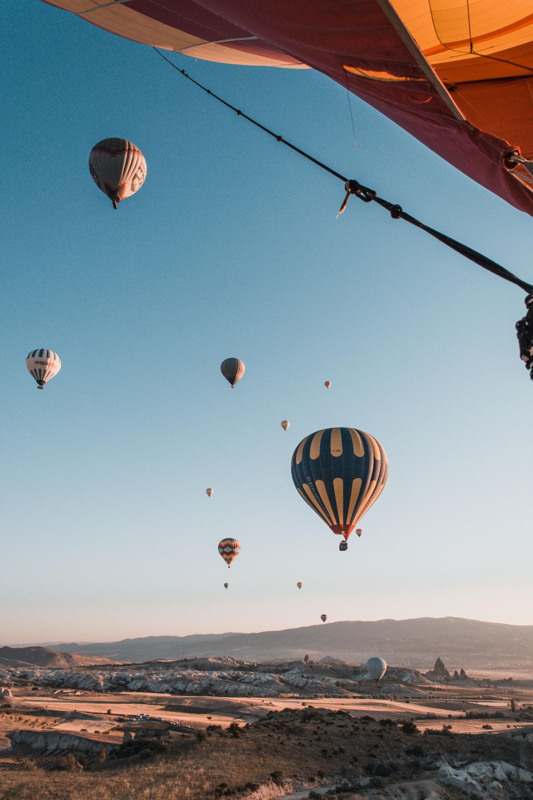 Dreamy Hot Air Balloons Over Cappadocia Wall Art