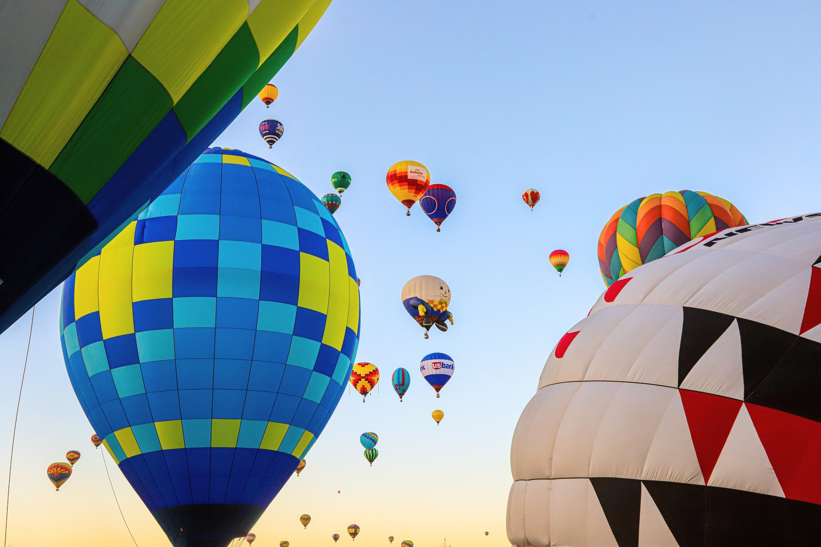 Vibrant Hot Air Balloons Festival Wall Art