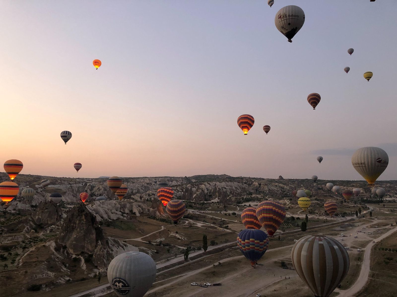 Cappadocia Hot Air Balloon Vista Wall Art