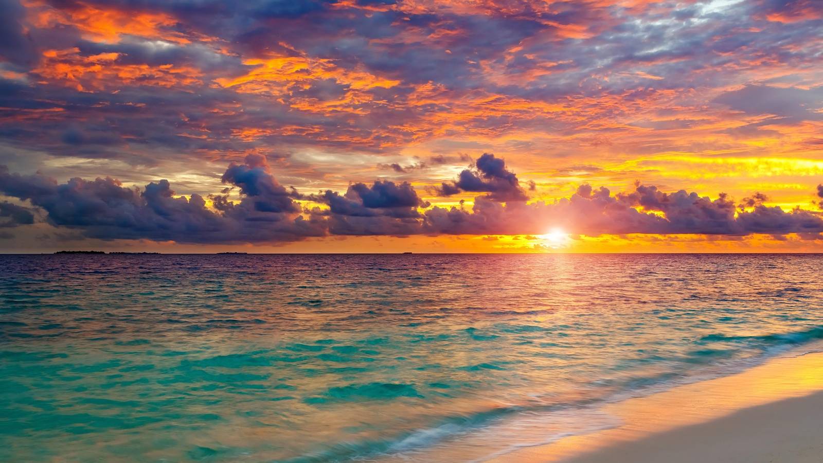 Sunset Ocean Serenity Wall Art | Beach Wall Art