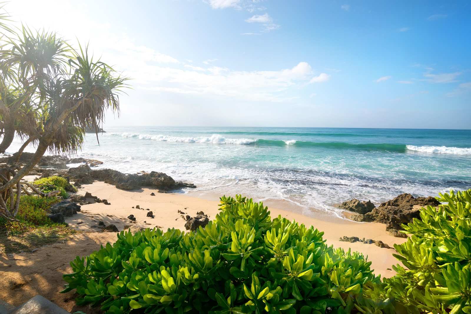 Tranquil Beach Serenity Wall Art