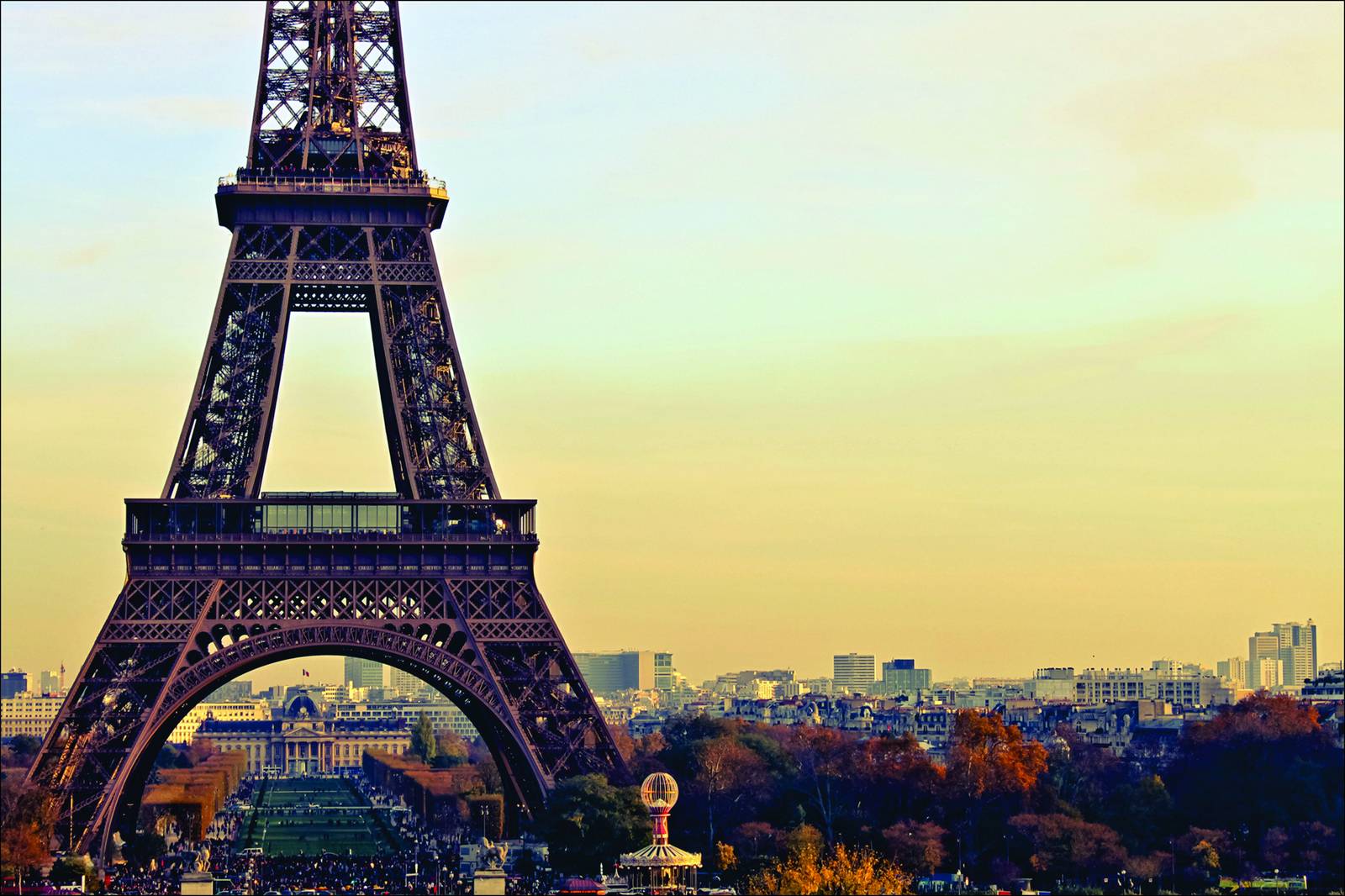 Eiffel Tower Paris Landscape Wall Art