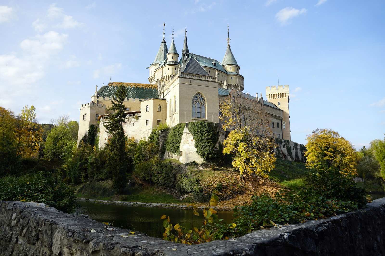 Enchanting Castle Landscape Wall Art