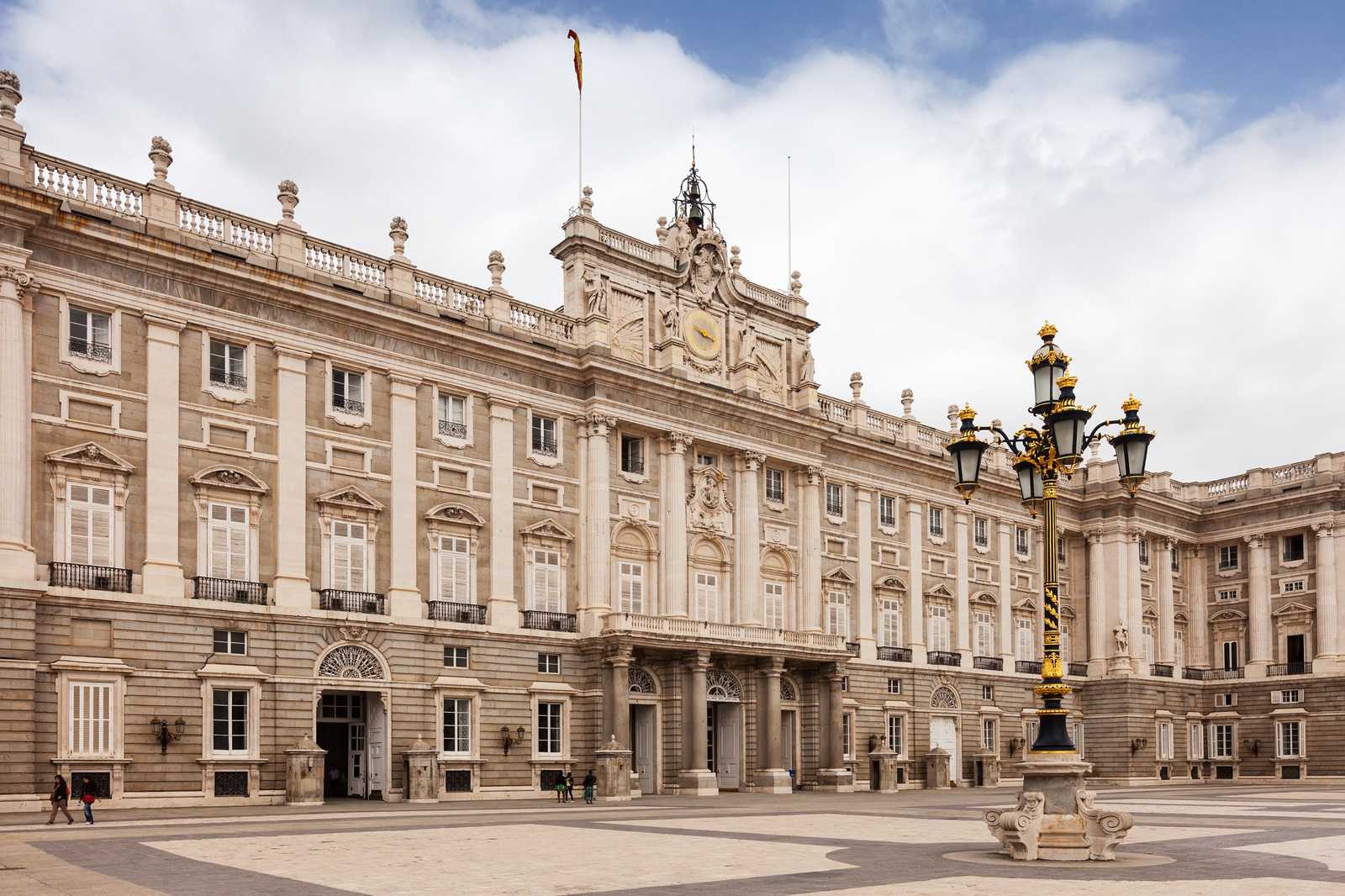 Majestic Royal Palace Madrid Architecture Wall Art