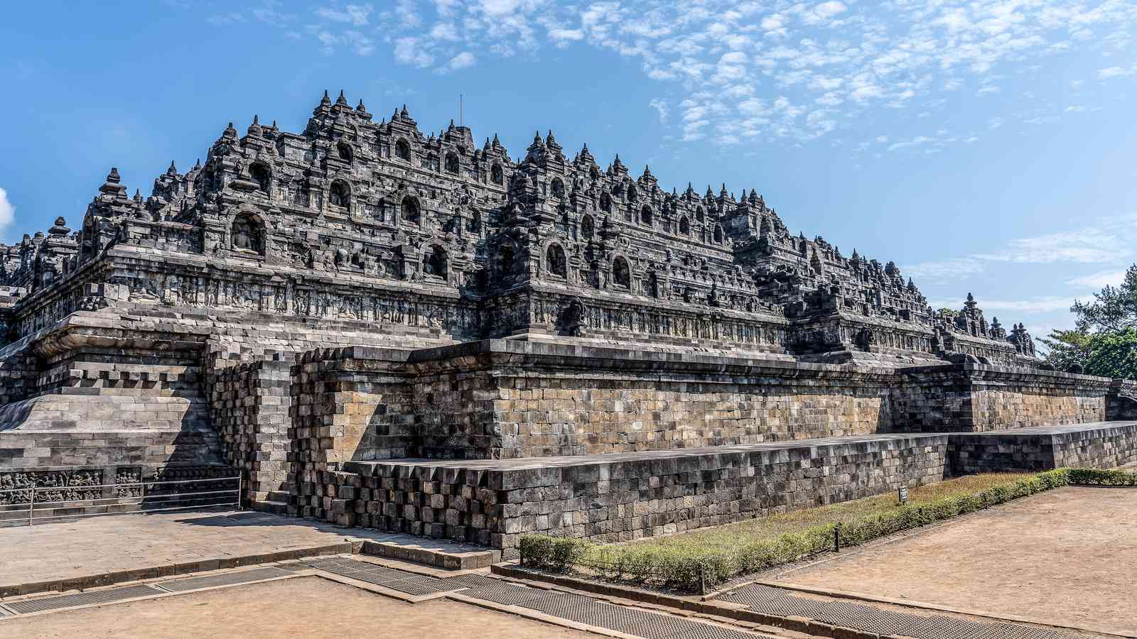 Ancient Temple Serenity Wall Art